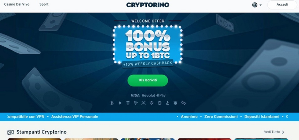 Cryptorino casino